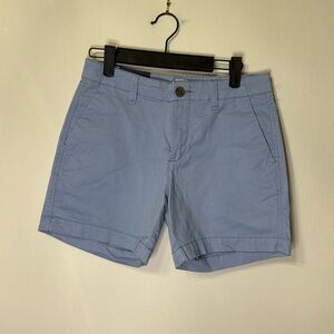Gap Baby Blue Mid Rise 5 inch Shorts NWT